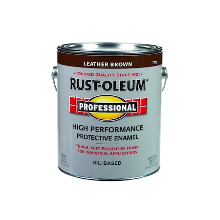 Rust-Oleum Gloss, Leather Brown, 1 gal 215967